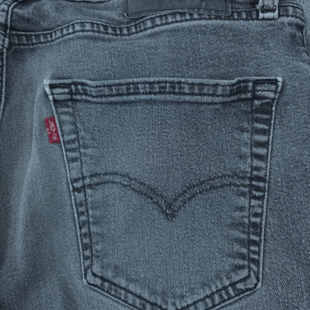 Levis 505 Jeans Mens 30x31 Gray Medium Wash Regular Fit Straight Leg Tag 32x32